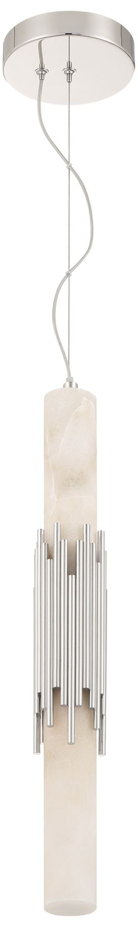 Image 3 Eurofase Venna 23" Modern LED Pendant in Polished Nickel more views