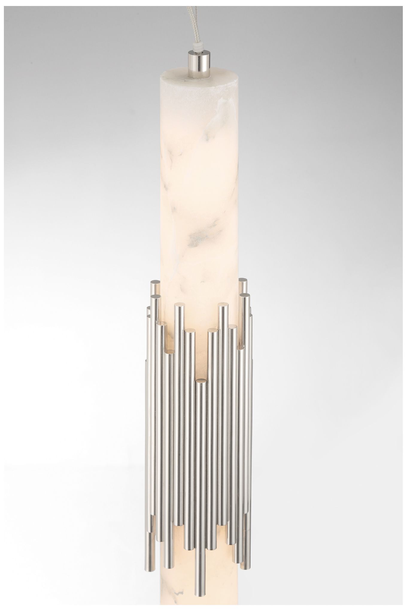 Image 4 Eurofase Venna 23" Modern LED Pendant in Polished Nickel more views