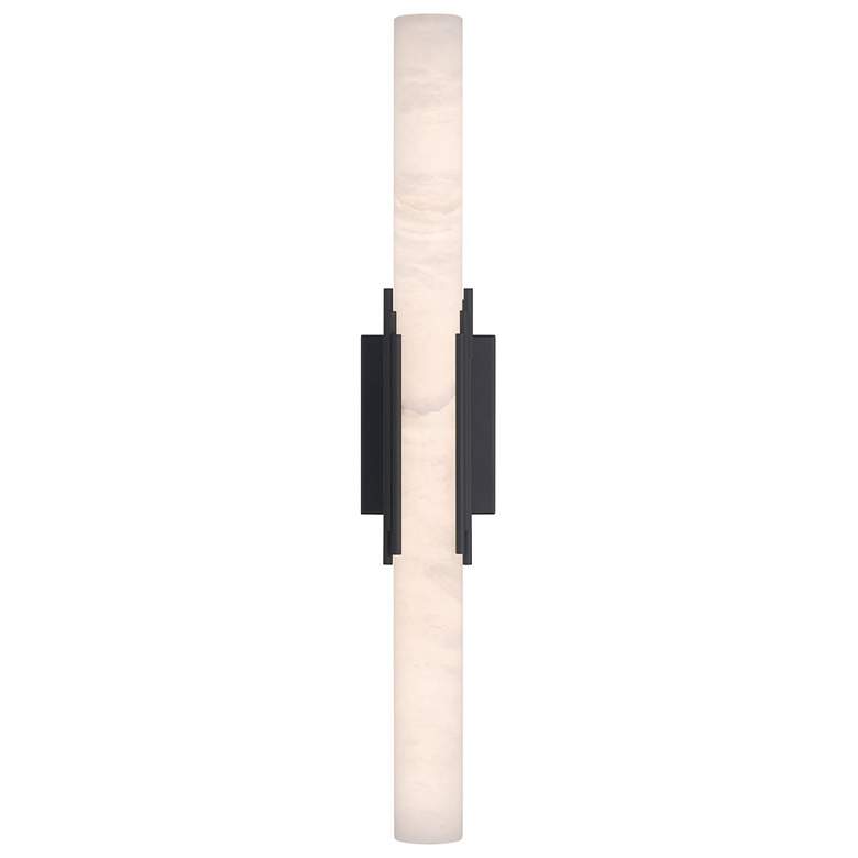 Image 1 Eurofase Venna 28 inch Outdoor LED Wall Light, Bronze/Alabaster