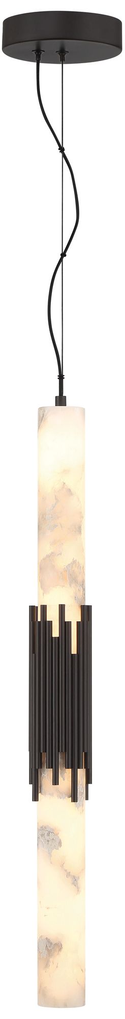 Eurofase Venna 29" Integrated LED Pendant in Urban Bronze