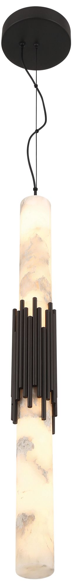 Image 3 Eurofase Venna 29" Integrated LED Pendant in Urban Bronze more views