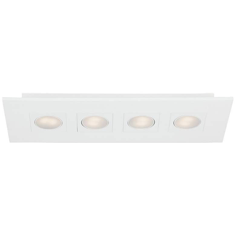 Image 2 Eurofase Venue 24 3/4" Wide White 4-LED Ceiling Light