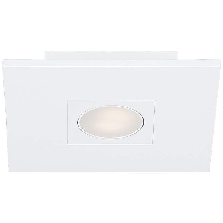 Image 1 Eurofase Venue 9 1/2 inch Square White 1-LED Ceiling Light