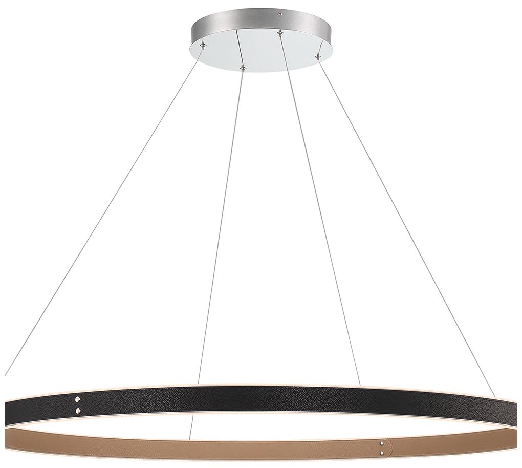Eurofase Verdura 2 In. x 45.25 In. Integrated LED Chandelier in Black