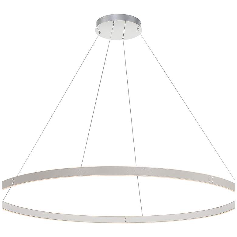 Image 1 Eurofase Verdura 2 In. x 60 In. Integrated LED Chandelier in Gray