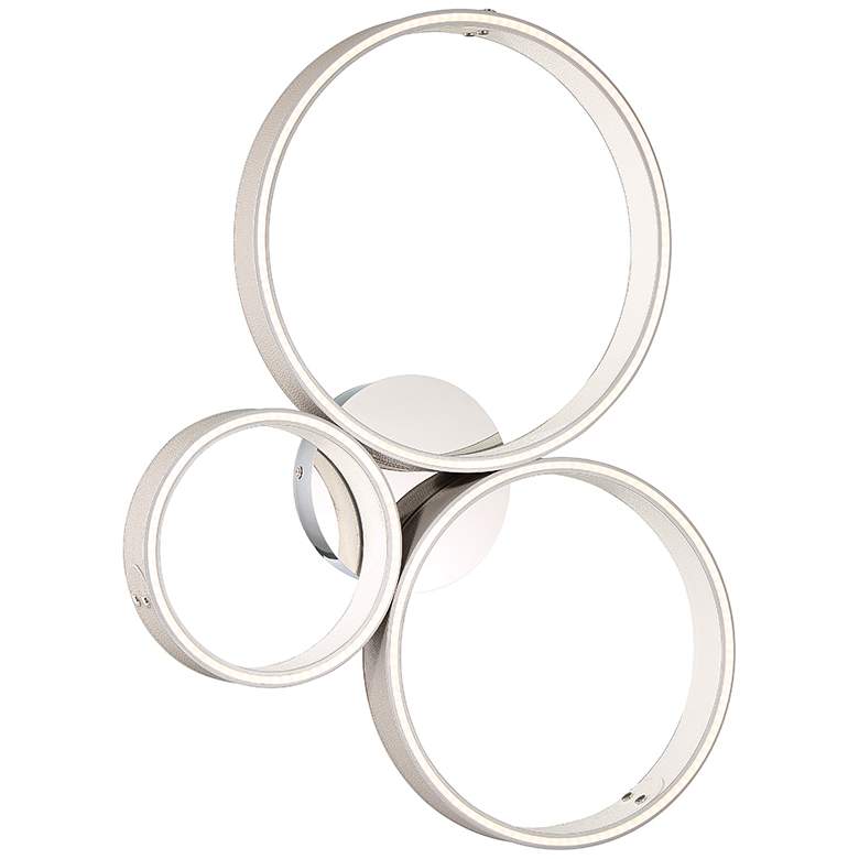 Image 1 Eurofase Verdura 4 In. x 24.50 In. Flushmount in Antique Brass