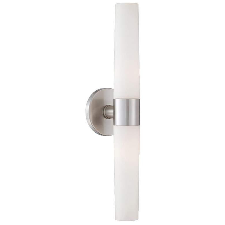 Image 1 EUROFASE VESPER 2LT WALL SCONCE BN WHT