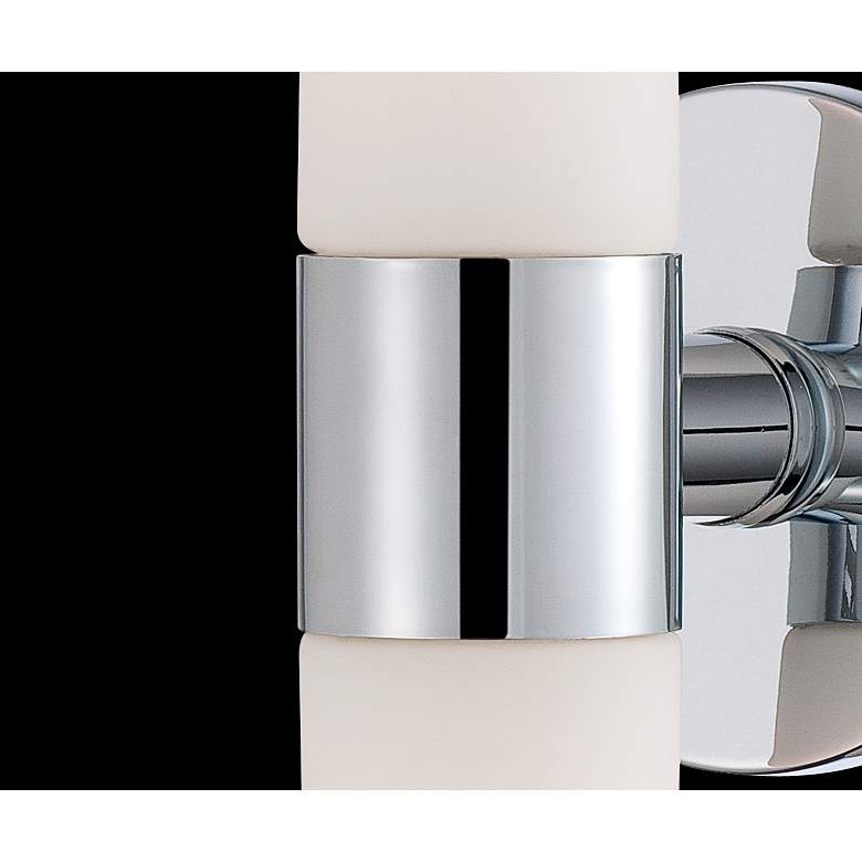 Image 2 EUROFASE VESPER 2LT WALL SCONCE CHR WHT more views