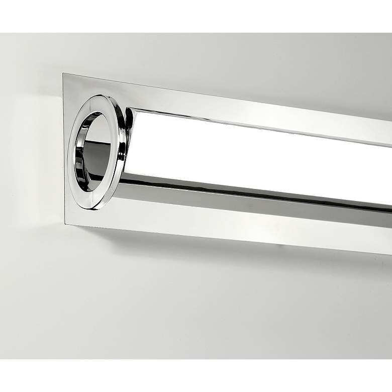 Image 2 Eurofase Viola 9 3/4 inch Wide Chrome LED Bath Light more views