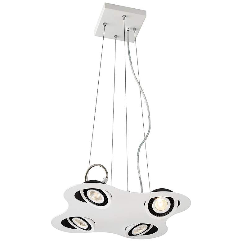 Image 1 Eurofase Vision 14.25" Square Integrated Modern LED Pendant