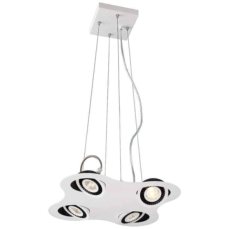 Image 1 Eurofase Vision 14.25 inch Square Integrated Modern LED Pendant