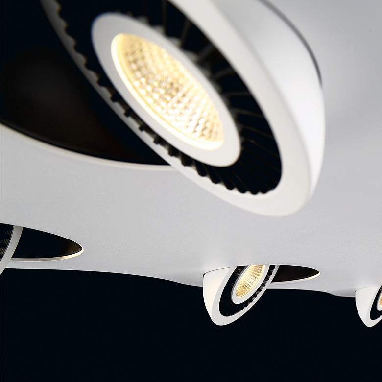 Image 2 Eurofase Vision 14.25" Square Integrated Modern LED Pendant more views