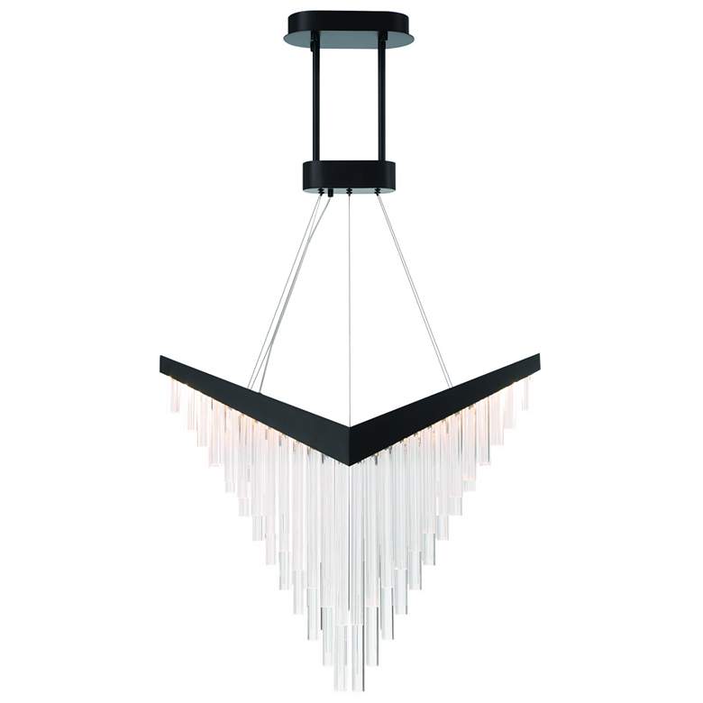 Image 1 Eurofase Vivien 32" LED Chandelier Black