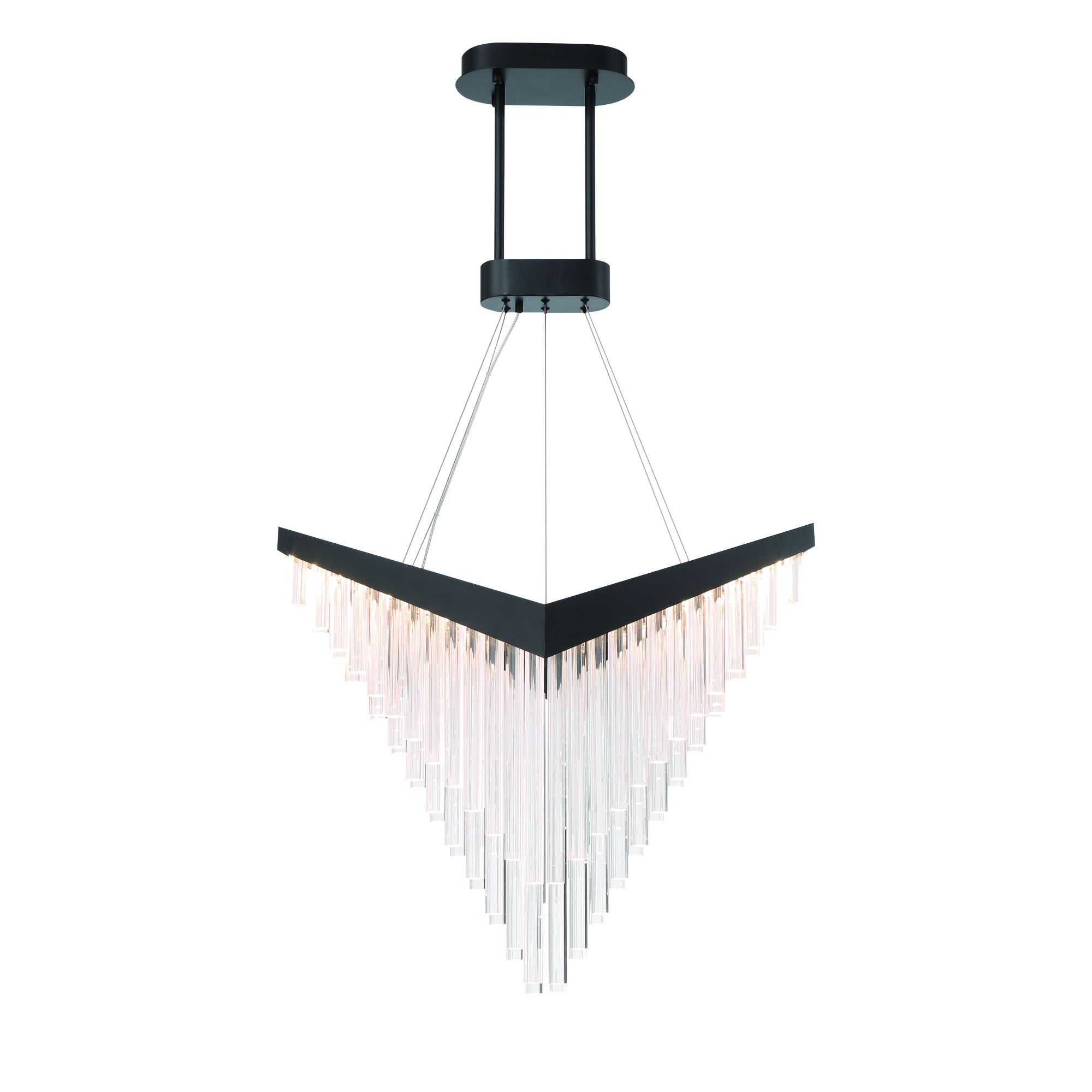 Image 2 Eurofase Vivien 32" LED Chandelier  Black more views