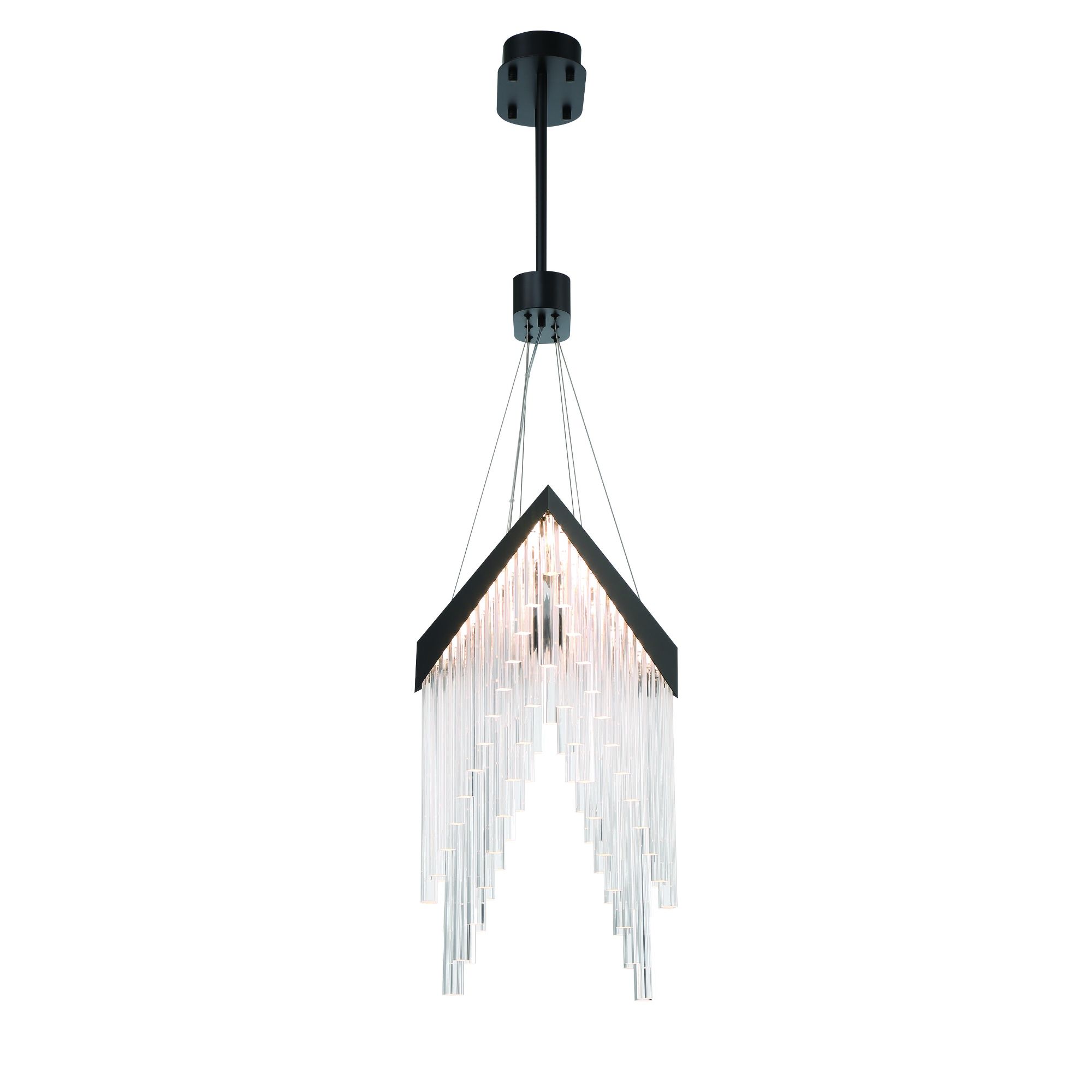 Image 4 Eurofase Vivien 32" LED Chandelier  Black more views