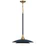 1_Eurofase Welsh 18" Wide Matte Blue LED Pendant Light