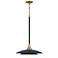 Eurofase Welsh 18" Wide Matte Blue LED Pendant Light