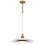 2_Eurofase Welsh 18" Wide Matte White LED Pendant Light more views