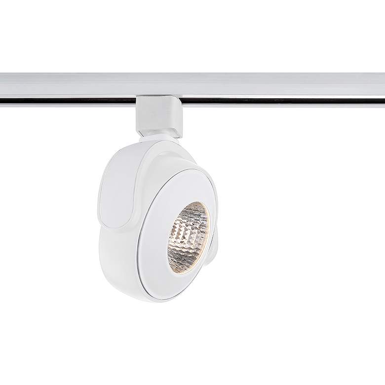 Image 1 Eurofase White 30 Watt LED Disc Track Head