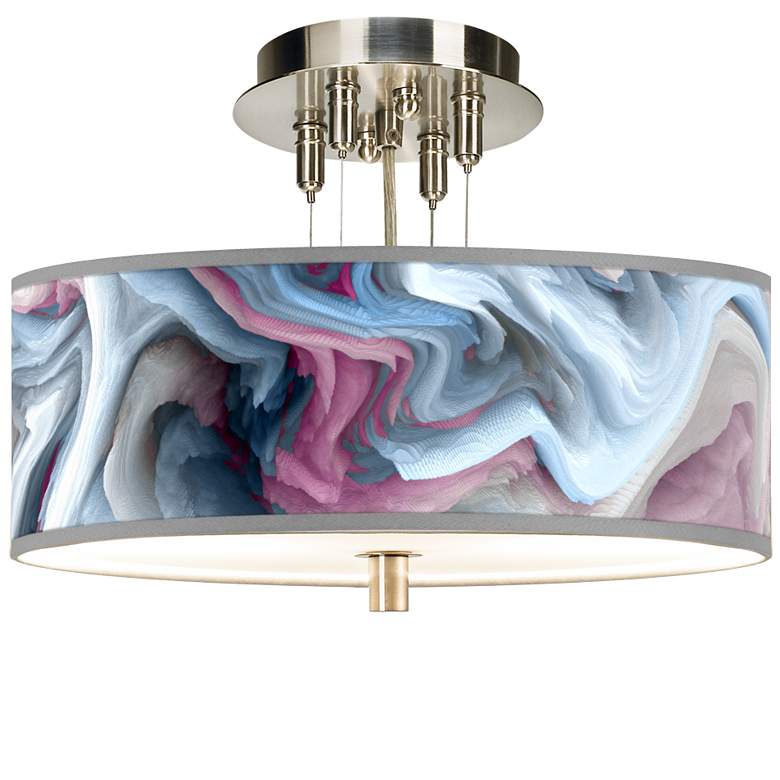 Image 1 Europa Giclee 14" Wide Ceiling Light