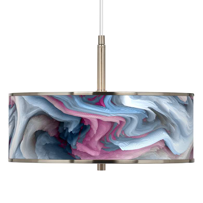 Image 1 Europa Giclee Glow 16 inch Wide Pendant Light