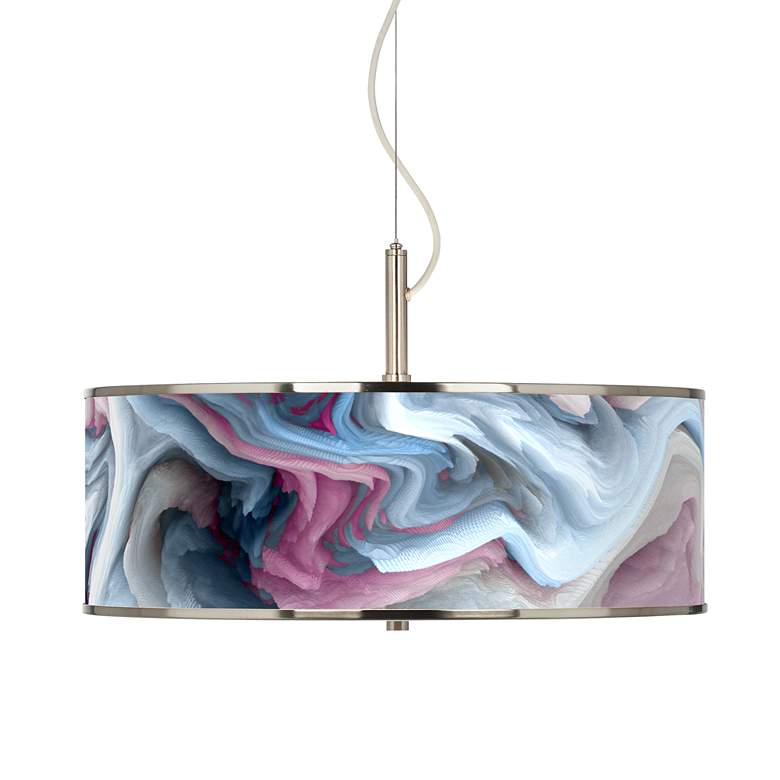 Image 1 Europa Giclee Glow 20" Wide Pendant Light
