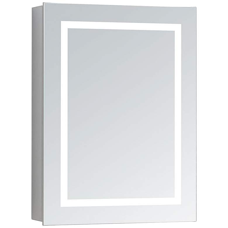 Image 2 Europa I 24" x 32" LED Lighted Cabinet Wall Vanity Mirror