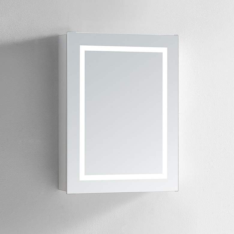 Image 1 Europa I 24" x 32" LED Lighted Cabinet Wall Vanity Mirror
