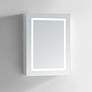 Europa I 24" x 32" LED Lighted Cabinet Wall Vanity Mirror