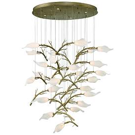 Image1 of Eurorfase Matera 36" LED Chandelier Gold