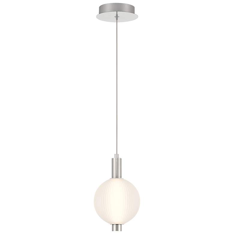 Image 1 Eurorfase Palmas 10" LED Pendant Nickel
