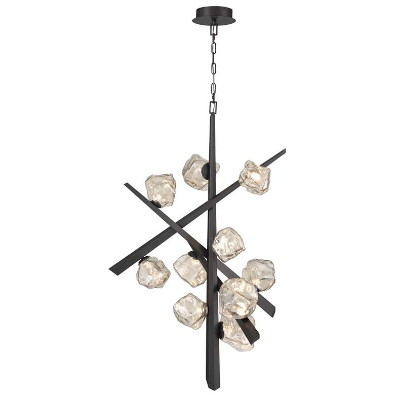 Image 1 Eurorfase Thorah 36" LED Chandelier Graphite