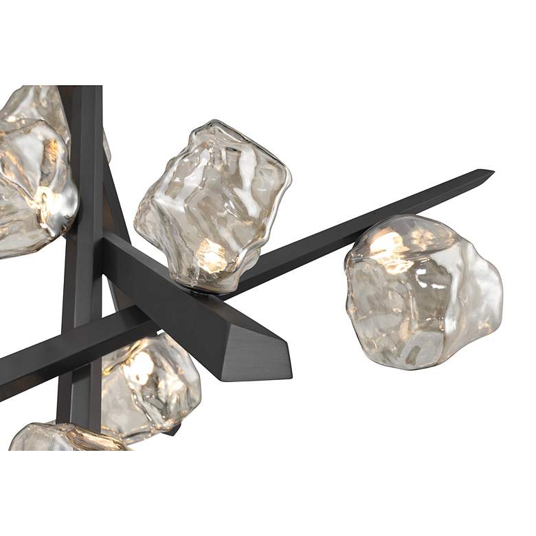 Image 2 Eurorfase Thorah 36" LED Chandelier Graphite more views