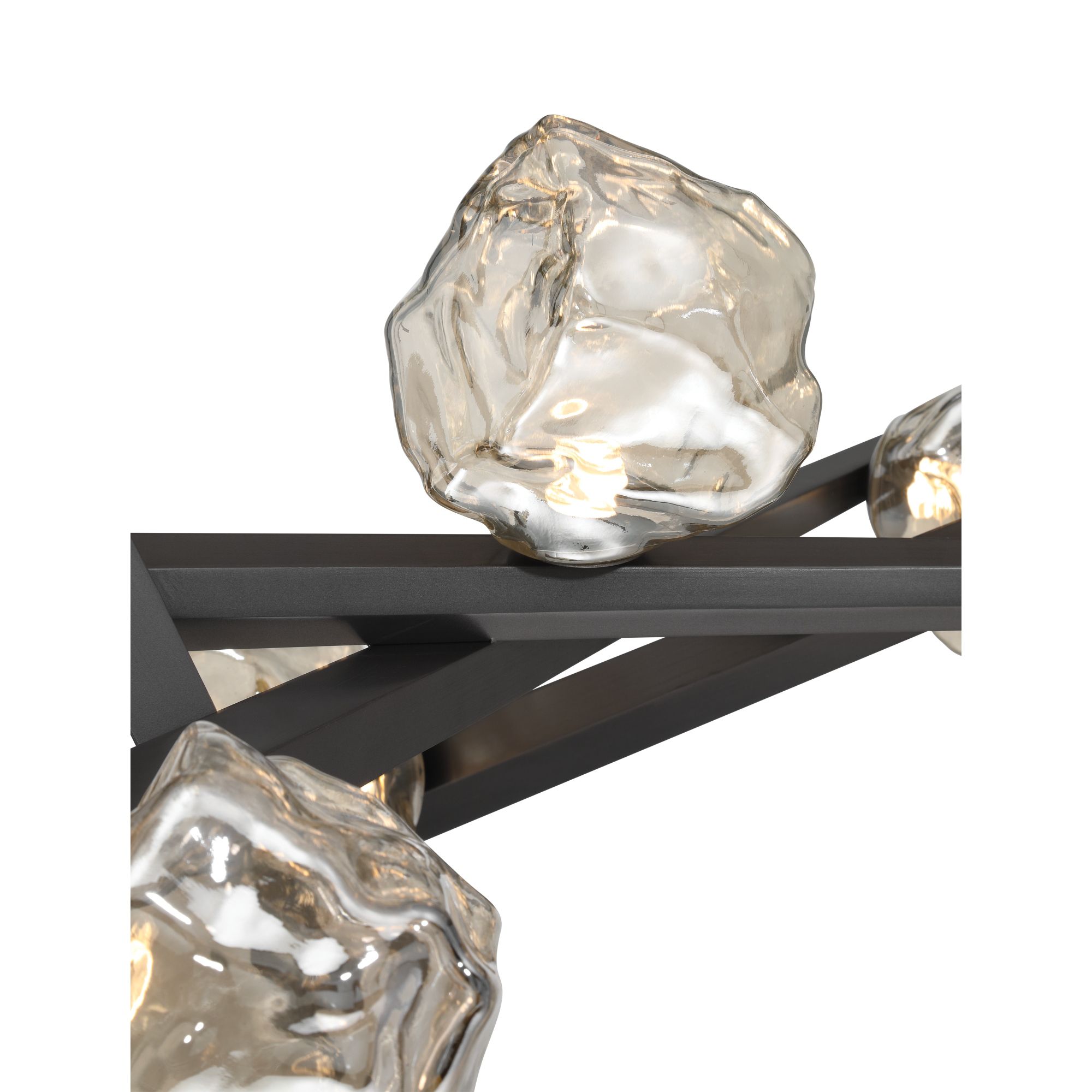 Image 3 Eurorfase Thorah 36" LED Chandelier  Graphite more views