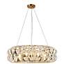 1_Eurydamas 6-Light Gold Crystal Drum Chandelier