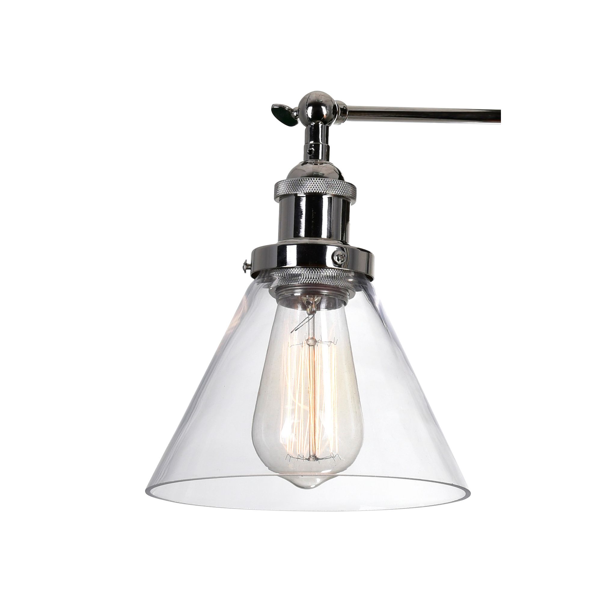 Image 3 Eustis 2 Light 15in Polished Nickel Wall Sconce more views