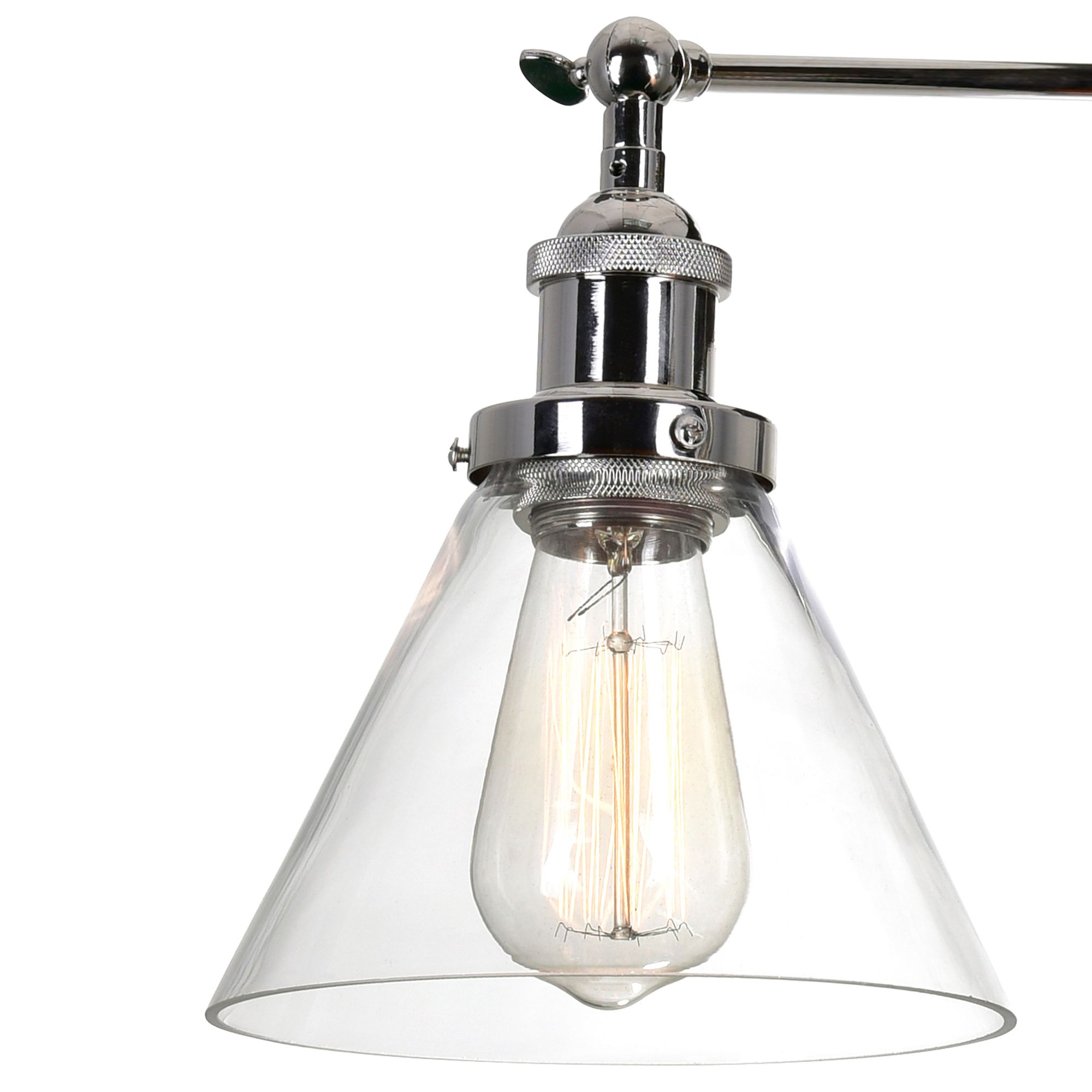 Image 5 Eustis 3 Light 24in Polished Nickel Wall Sconce more views