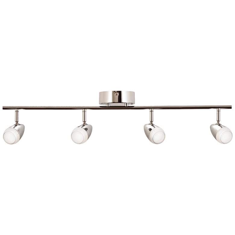 Image 1 Eva 4-Light Polished Chrome LED Track Fixture