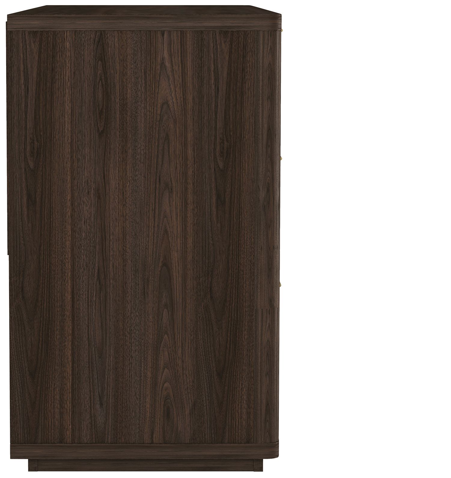 Evalyn Modern 60" Dresser in Brown (6-Drawer)