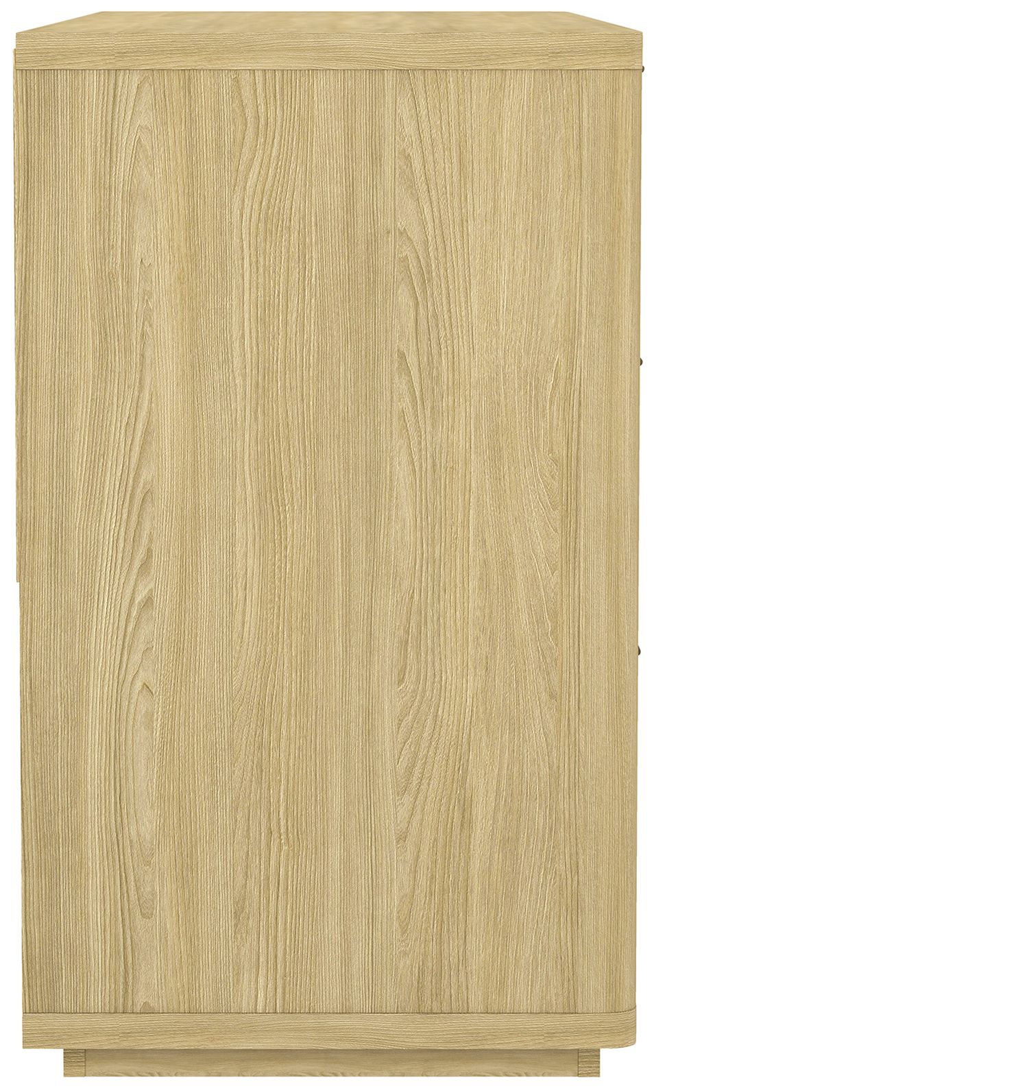 Evalyn Modern 60" Dresser in Natural (6-Drawer)