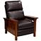 Evan Augusta Java Brown 3-Way Recliner Chair