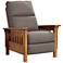Evan Augusta Norwich Flannel 3-Way Recliner Chair