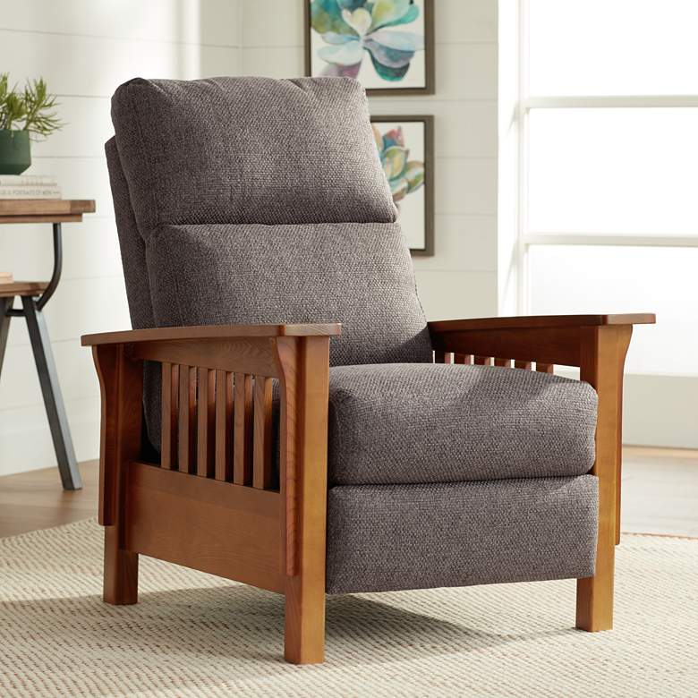 Image 1 Evan Augusta Norwich Flannel 3-Way Recliner Chair