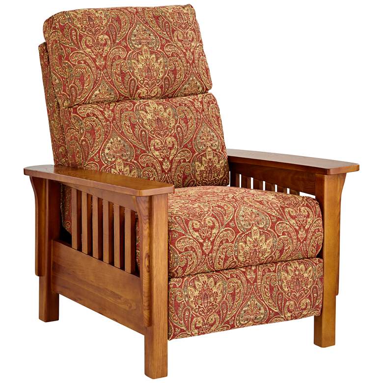 Image 2 Evan Cinnebar 3-Way Recliner Chair