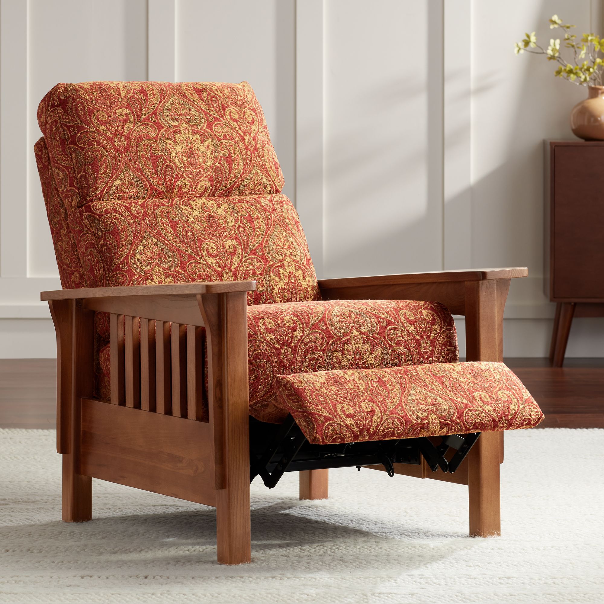 Evan Cinnebar 3-Way Recliner Chair