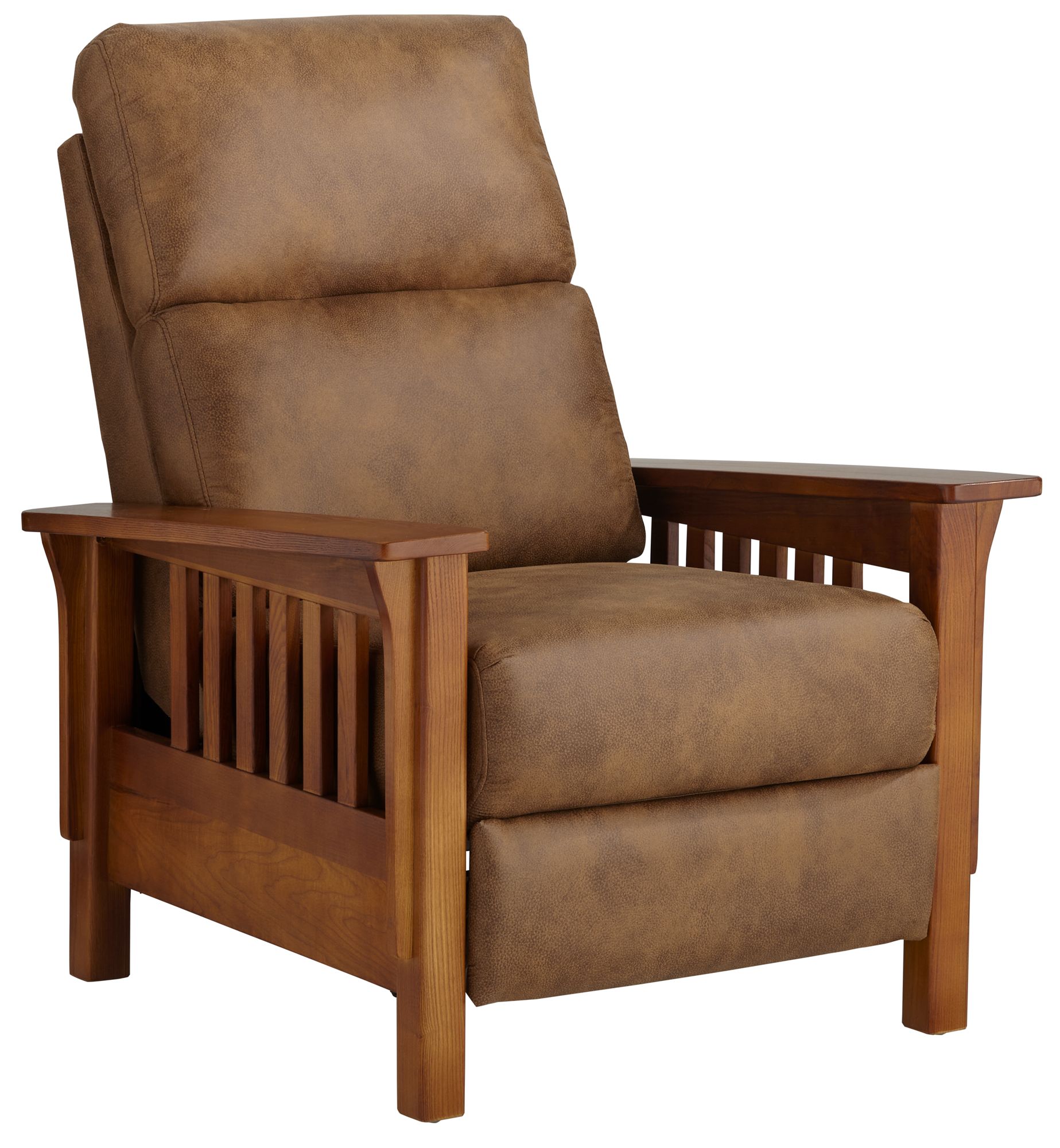 Caramel best sale recliner chair