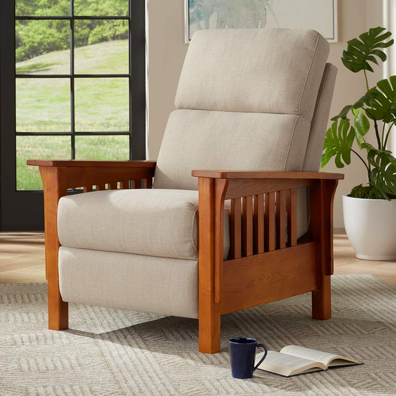 Image 1 Evan Hamlet Pebble 3-Way Recliner Chair