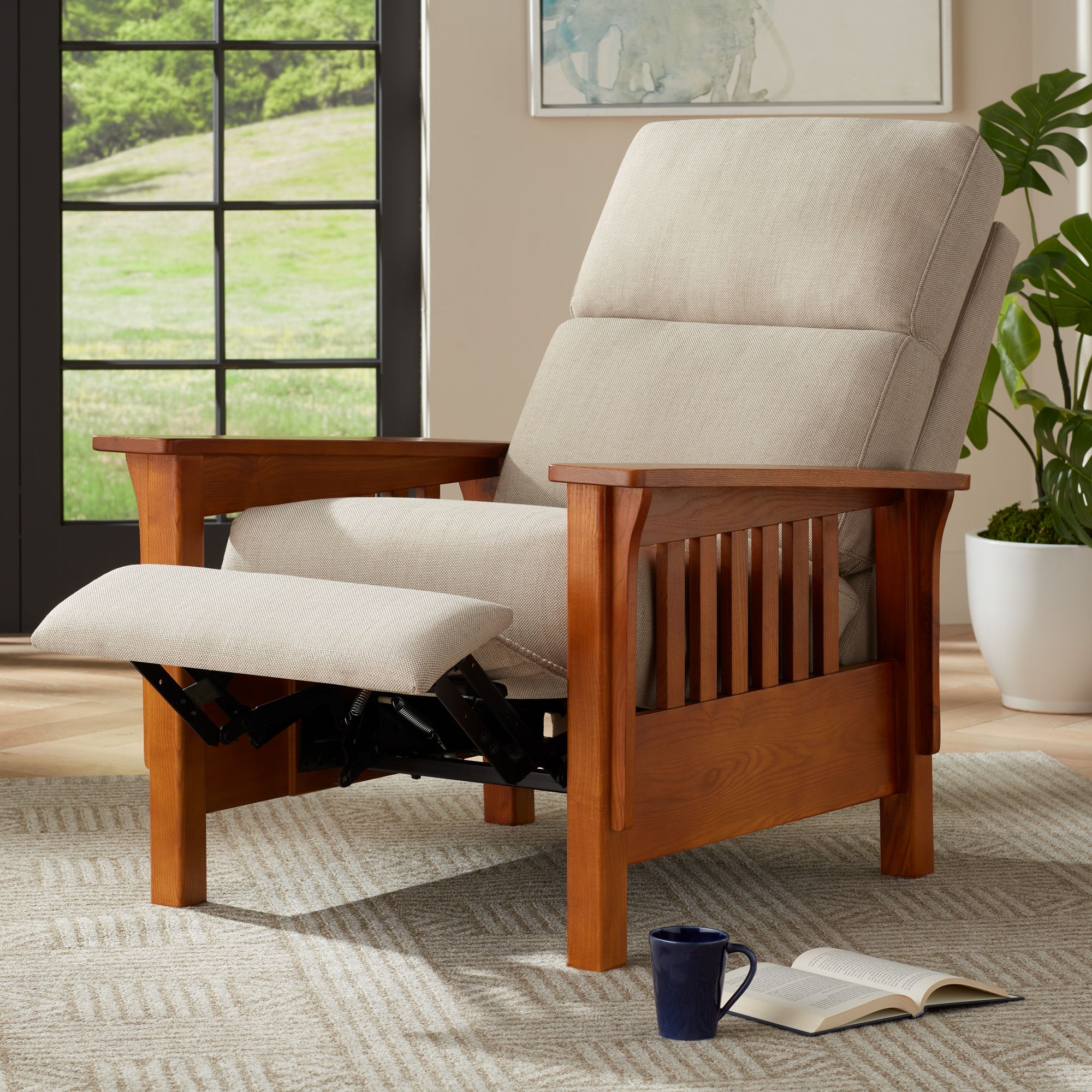 Evan Hamlet Pebble 3-Way Recliner Chair