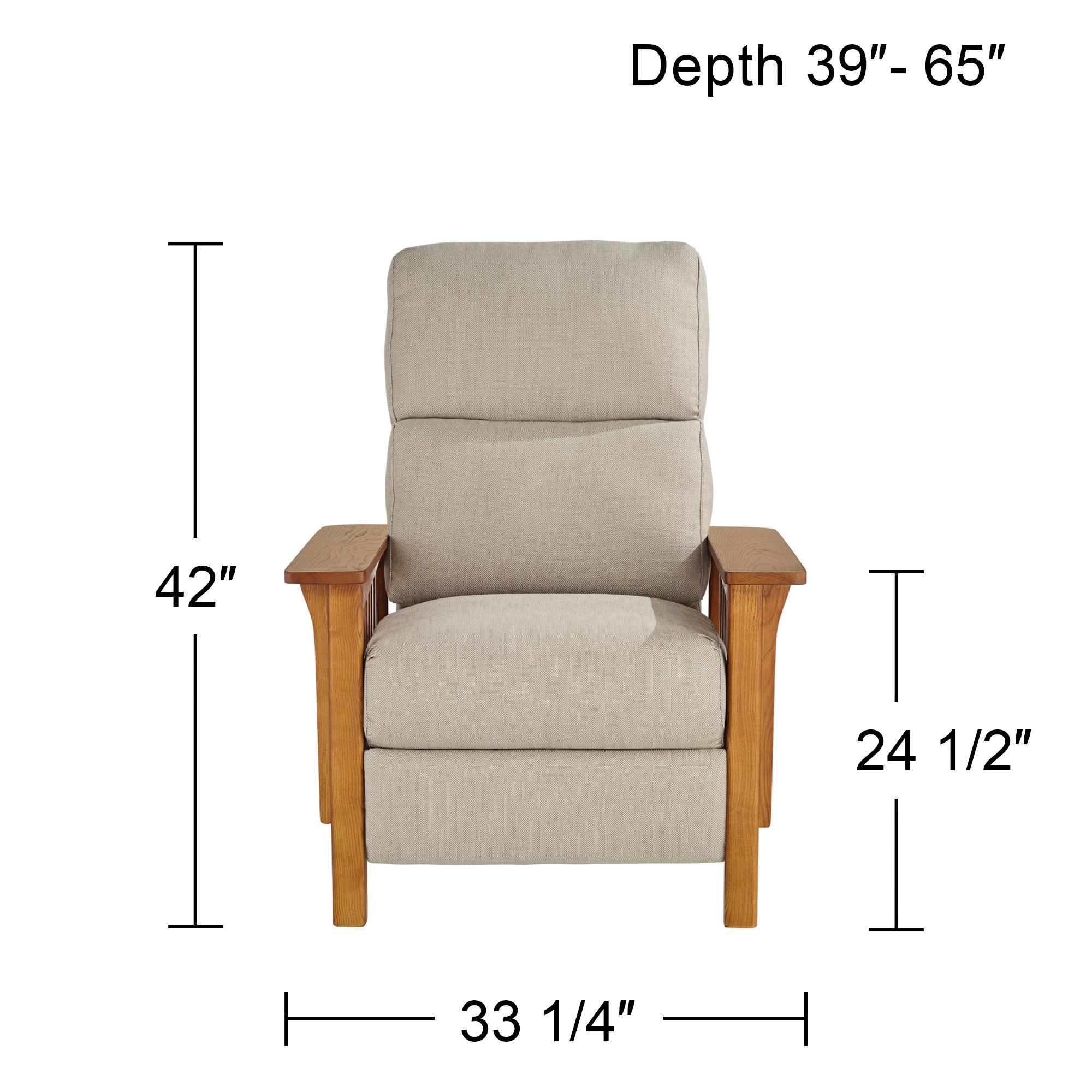 Evan Hamlet Pebble 3-Way Recliner Chair