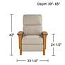 Evan Hamlet Pebble 3-Way Recliner Chair